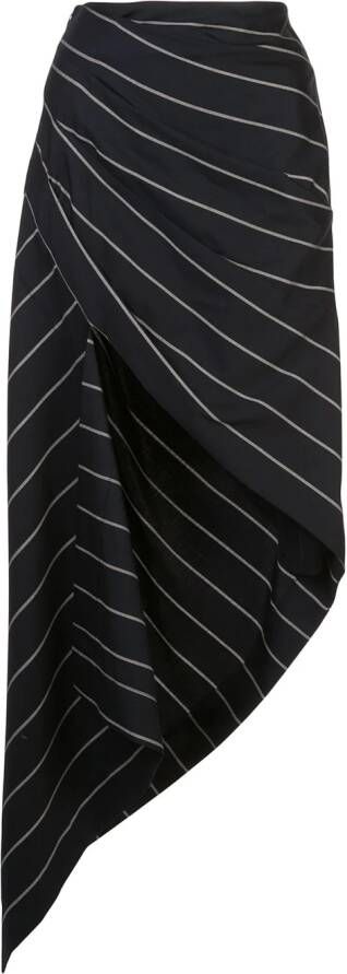 Monse Asymmetrische rok Zwart