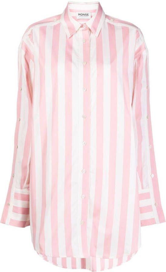 Monse Blousejurk met strepen Roze