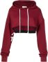 Monse Cropped hoodie Rood - Thumbnail 1