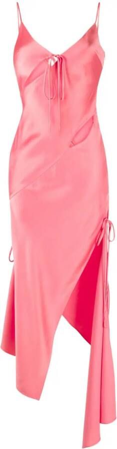 Monse Maxi-jurk met uitgesneden detail Roze