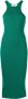 Monse Midi-jurk met halternek Groen - Thumbnail 1