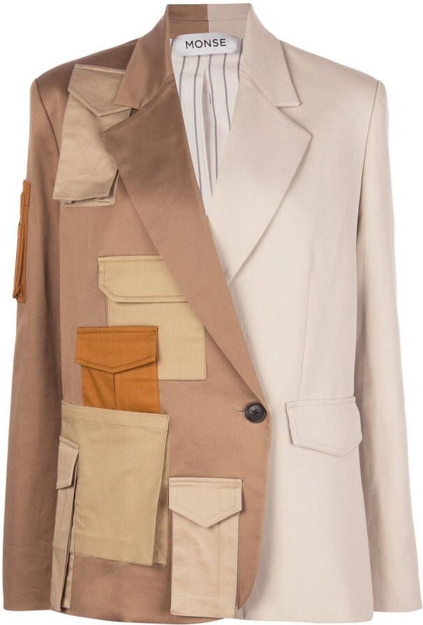 Monse Oversized blazer Beige