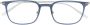 Montblanc Bril met vierkant montuur Blauw - Thumbnail 1