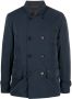 Moorer Blazer met dubbele rij knopen Blauw - Thumbnail 1