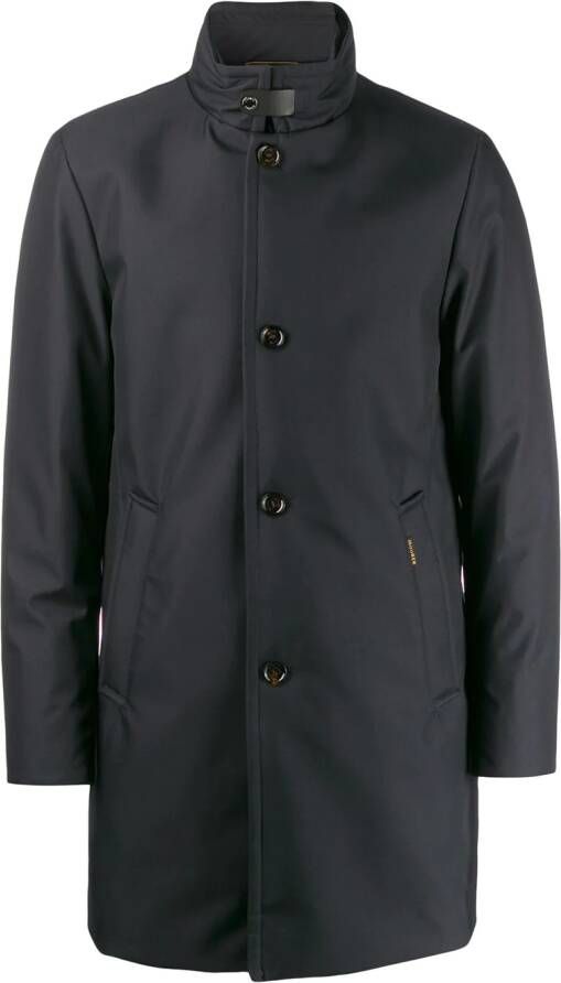 Moorer Bond WI parka Blauw