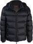 Moorer Donsjack met veren Blauw - Thumbnail 1
