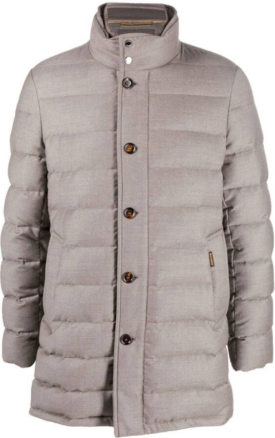 Moorer Gewatteerde jas Beige
