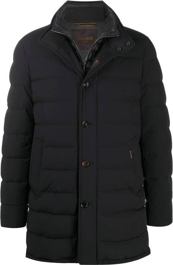 Moorer Calegari gewatteerd jack Blauw