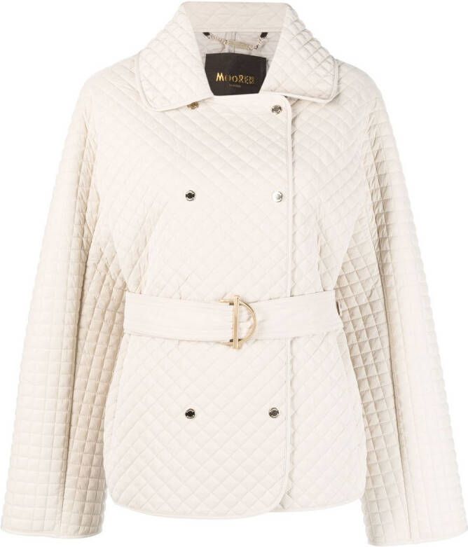Moorer Jack met dubbele rij knopen Beige