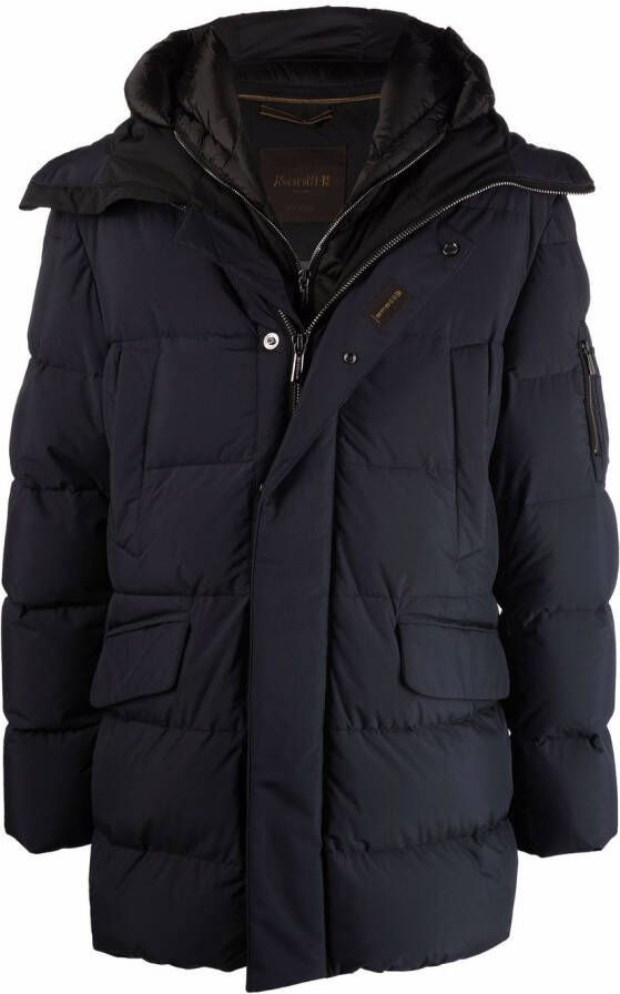 Moorer Jas met rits Blauw
