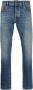Moorer Jeans met stonewashed-effect Blauw - Thumbnail 1