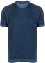 Moorer T-shirt met print Blauw - Thumbnail 1