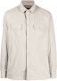 Moorer Lichtgewicht shirtjack Beige - Thumbnail 1