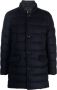 Moorer Gewatteerde jas Blauw - Thumbnail 1