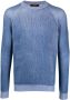 Moorer Sweater met raglan mouwen Blauw - Thumbnail 1