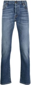 Moorer Slim-fit jeans Blauw