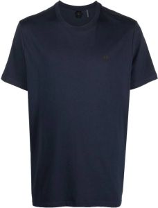 Moose Knuckles T-shirt met ronde hals Blauw