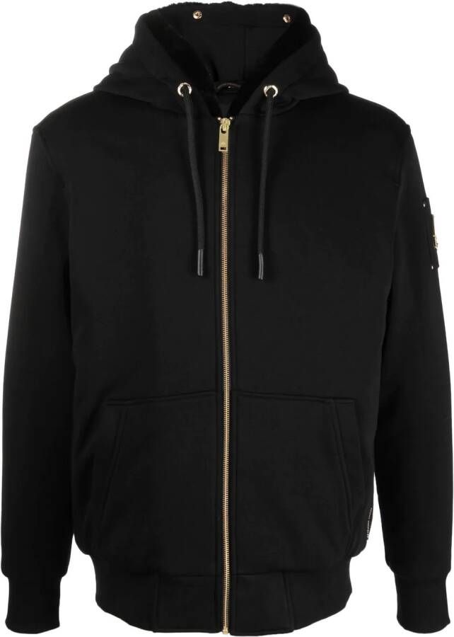Moose Knuckles Jack met capuchon Zwart
