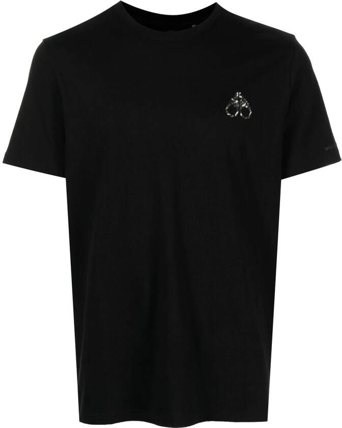 Moose Knuckles T-shirt met grafische print Zwart