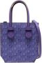 Moreau Bregancon leren shopper Paars - Thumbnail 1