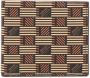 Moreau Portemonnee met monogramprint Bruin - Thumbnail 1