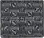 Moreau Portemonnee met monogramprint Zwart - Thumbnail 1