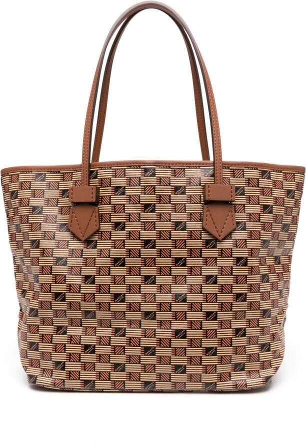 Moreau Saint Tropez medium shopper Bruin