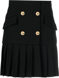 Moschino A-lijn mini-rok Zwart