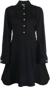 Moschino A-lijn blousejurk Zwart