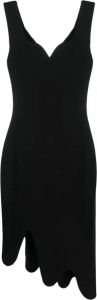 Moschino Asymmetrische jurk Zwart