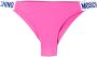 Moschino Bikinislip met logoband Roze - Thumbnail 1