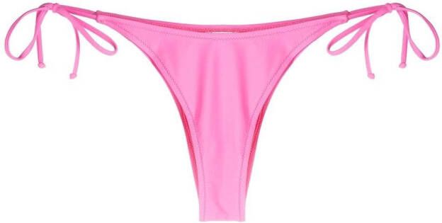 Moschino Bikinislip met logoprint Roze