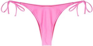 Moschino Bikinislip met logoprint Roze