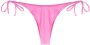 Moschino Bikinislip met logoprint Roze - Thumbnail 1