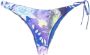 Moschino Printed Bikini Briefs Blauw Dames - Thumbnail 2