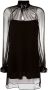 Moschino Blouse met gespkraag Zwart - Thumbnail 1