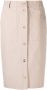 Moschino Button-up midi-rok Beige - Thumbnail 1
