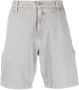 Moschino Chino shorts met geborduurd logo Grijs - Thumbnail 1