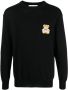 Moschino Sweater met logoprint Zwart - Thumbnail 1