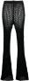 Moschino Gehaakte broek Zwart - Thumbnail 1