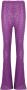 Moschino Flared broek Paars - Thumbnail 1