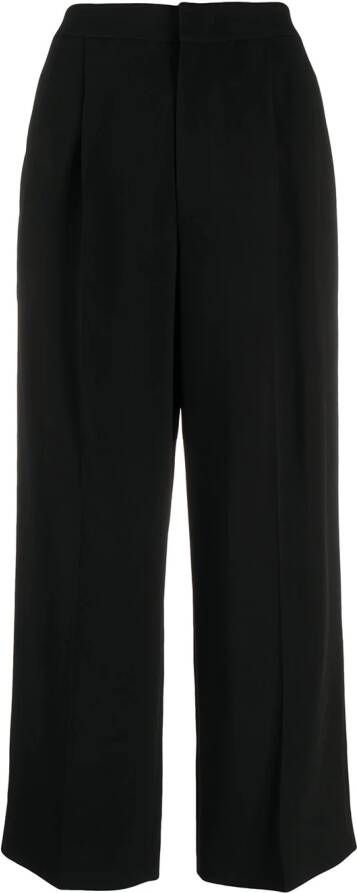 Moschino Cropped broek Zwart