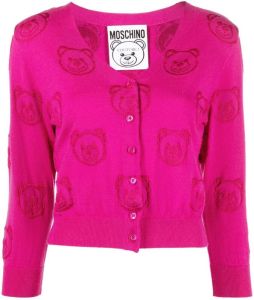 Moschino Cropped vest Roze