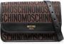 Moschino Crossbodytas met monogramprint Bruin - Thumbnail 1