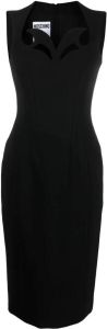 Moschino Mouwloze jurk Zwart