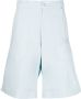 Moschino Shorts met geborduurd logo Blauw - Thumbnail 1