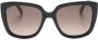 Moschino Eyewear Bril met logo Zwart - Thumbnail 1
