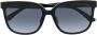 Moschino Eyewear Zonnebril met vierkant montuur Zwart - Thumbnail 1