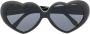 Moschino Eyewear Zonnebril met hartjes montuur Zwart - Thumbnail 1