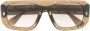 Moschino Eyewear Zonnebril met oversized montuur Bruin - Thumbnail 1